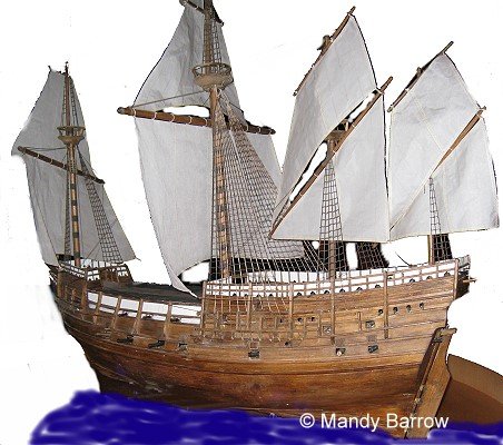 image: Model of Mary Rose