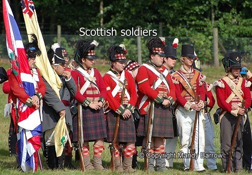 image; Scottish soldiers