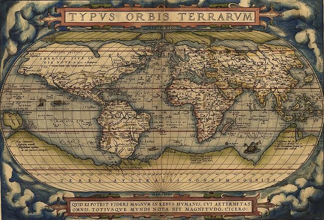 image: Ortelius World Map