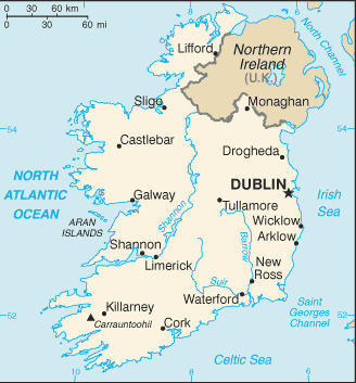 image: Ireland map