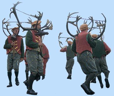 horn dancers