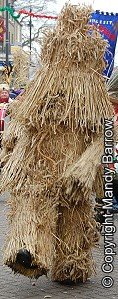 dancing straw bear