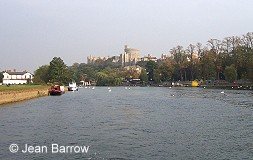 Windsor Castle from the River Thames