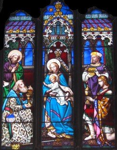 image: Magi visit baby Jesus