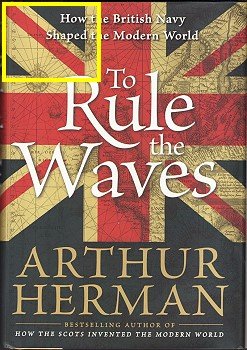 A book with the Union Flg upside down on the front cover