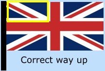 Corret way to fly the union flag
