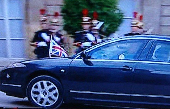 Gordon Brown's official car