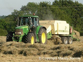 Hay making