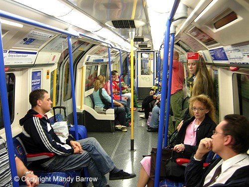 inside a tube