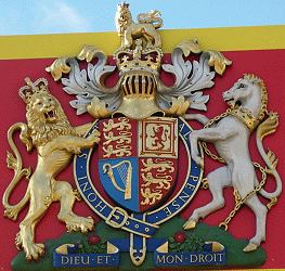 Photo of Royal coat of arms