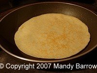 A pancake in