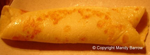rolled pancake