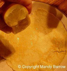 squeeze a lemon