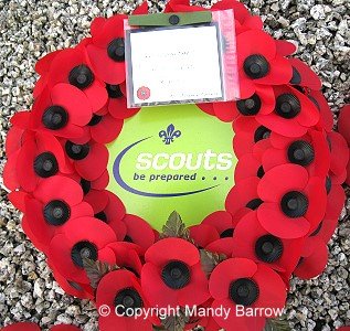 Scout wreath