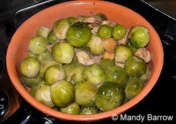 Brussel Sprouts and chestnuts