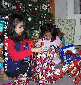 opening presents